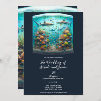 Requins et poissons Aquatic Aquarium Mariage