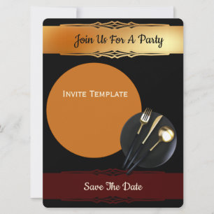 Invitation Réservez la date - Dîner de gala
