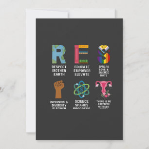 Invitation Résister Floral Droits LGBTQ L'égalité trans