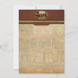 Invitation Restaurant - Essayez notre plateau à 25 cents 1940