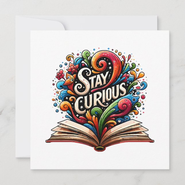 Invitation Restez Curieux (Devant)