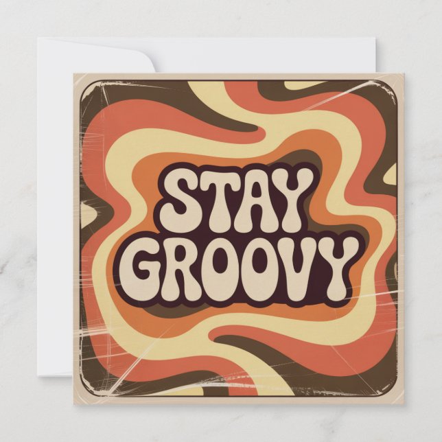 Invitation Restez Groovy (Devant)