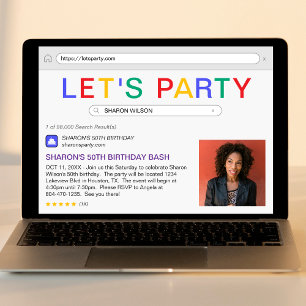 Invitation Résultat de recherche 50e fête d'anniversaire