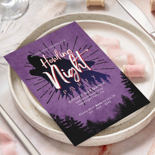 Invitation Résumer les esprits pour une nuit hurlante