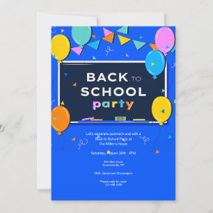 Invitation Retour À La Fête De L'École