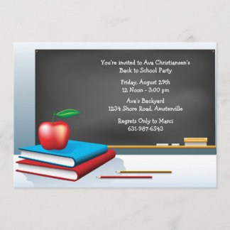 Invitation Retour à l'invitation à l'école