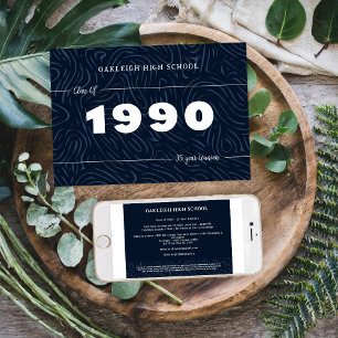 Invitation Retour aux années 90   Soirée de retrouvailles sco