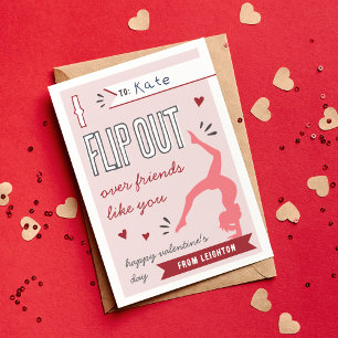 Invitation Retourner Gymnastique Classroom Valentine's Day Ca