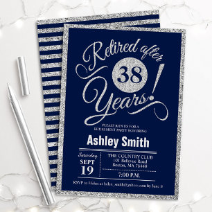 Invitation Retraite - Argent de la marine