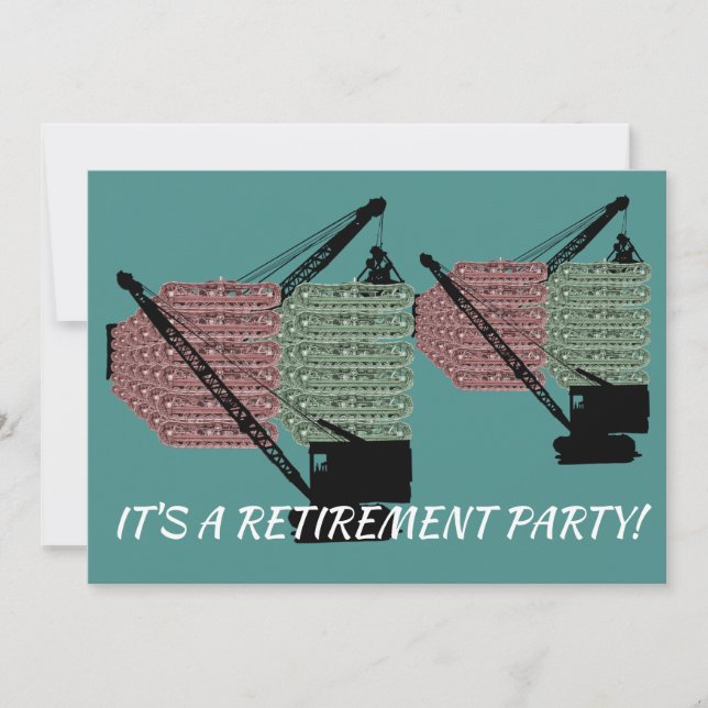 INVITATION RETRAITE DE L'INGÉNIEUR D'EXPLOITATION DE CRANE (Devant)