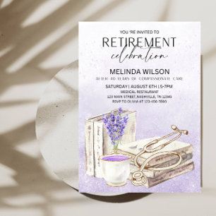 Invitation Retraite de médecin - Célébration de retraite médi