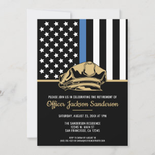 Invitation Retraite d'un agent de police de la force publique