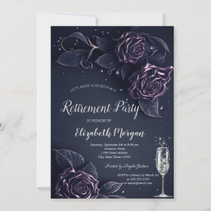 Invitation Retraite gothique aux roses sombres