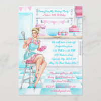 Retro Baking Cook de la compétition Anniversaire
