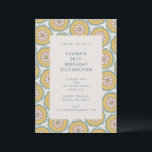 Invitation Retro Boho Mandala Floral Pastel 50e Anniversaire<br><div class="desc">Retro Boho Mandala Floral Pastel 50th Birthday Invitation - tout le texte est modifiable afin que ce modèle puisse être utilisé pour n'importe quel âge.</div>