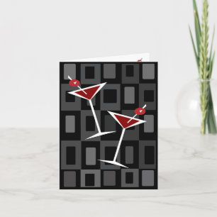 Invitation Retro Cocktail Party