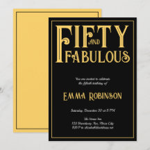 Retro Gold "Cinquante et Fantastique" 50e Annivers