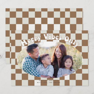 Invitation Rétro Groovy Ambiance Joyeuse Uniquement avec Carr