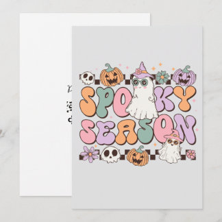 Invitation Retro Halloween
