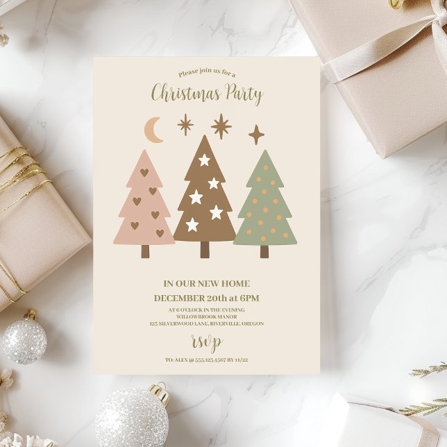 Invitation Retro Winter Kisses & Snowflake Wishes (Créateur téléchargé)