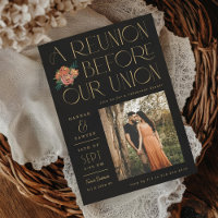 Réunion avant l'Union Pré-Mariage Event Black