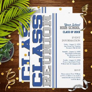 Invitation Réunion de classe personnalisable