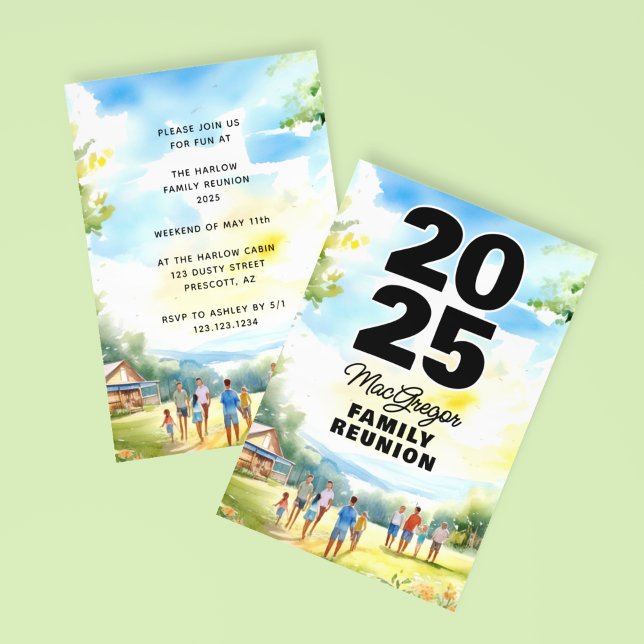 Invitation Réunion de famille  (Créateur téléchargé)