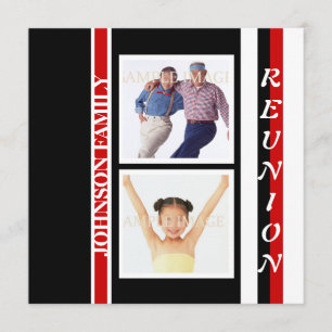 Invitation Réunion de famille "classe" de partie