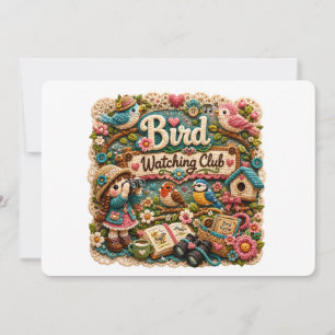 Invitation Réunion du Club d'observation des oiseaux Invitati