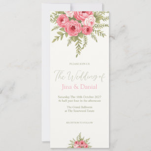 Invitation Rêve Fuchsia