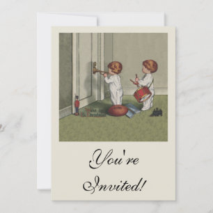 Invitation Réveillez-vous son joli enfant de Noël