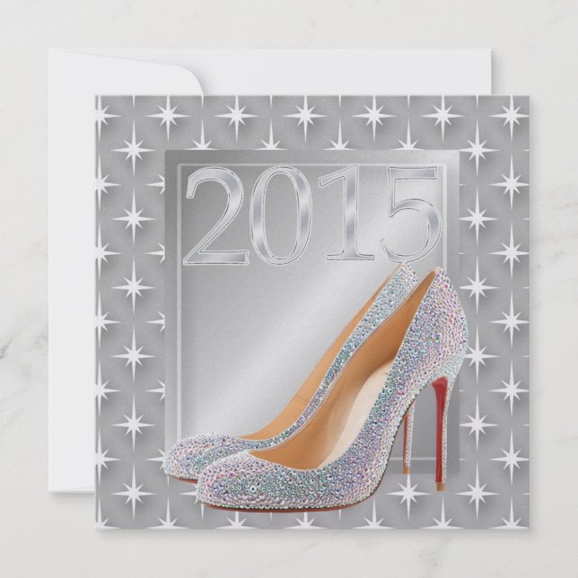 Invitation Réveillon du Nouvel An (Devant)