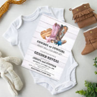 Révélation du sexe Bottes de cowboy ou cowgirl