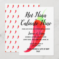 Révélation du sexe Piment piquant Niña Niño