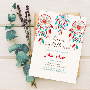 Invitation Rêver grand petit baby shower