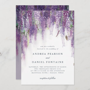 Invitation rêves de Wisteria