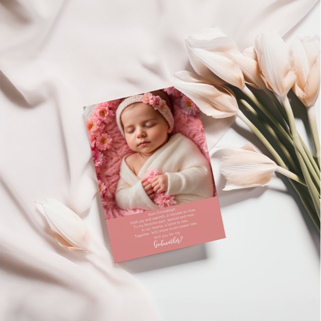 Invitation Rêves en fleurs - Une douce proposition de marrain (Créateur téléchargé)