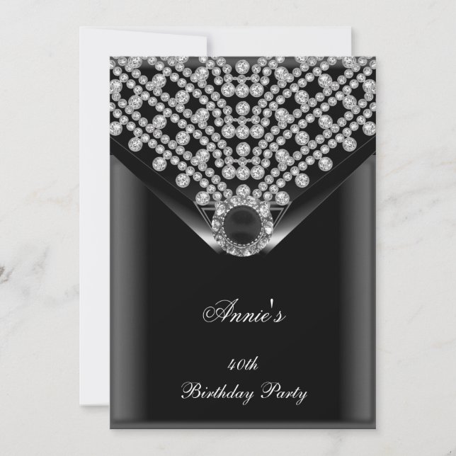 Invitation révisée pour l'anniversaire d'Annie (Devant)