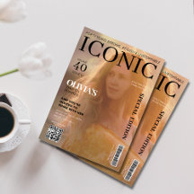 Revue couverture qr code 40th Birthday party