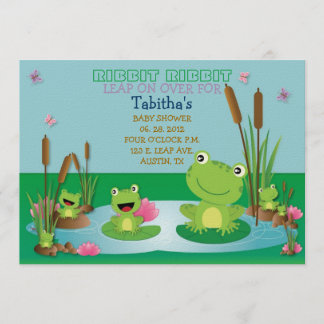 Invitation RIBBIT RIBBIT