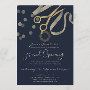 INVITATION RIBBON D'ARGENT PEARL DE MARINE COUPANT GRAND OUVE