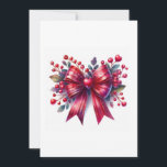 Invitation ribbon red<br><div class="desc">wonderful red ribbon for christmas</div>