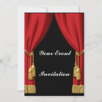 Invitation Rideau Rouge