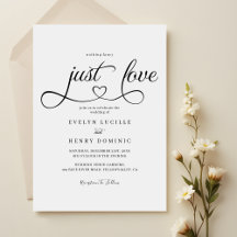 Rien De Fancy Just Love Script Mariage de coeur