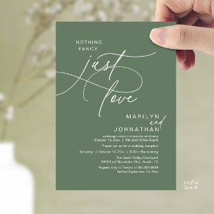 Invitation Rien de Fantaisie, Juste de l'Amour, Dîner de Mari