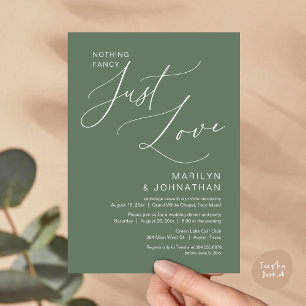 Invitation Rien de Fantaisie, Juste de l'Amour, Dîner de Mari