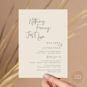 Invitation Rien de Fantaisiste Juste de l'Amour, Dîner de Mar