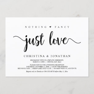 Invitation Rien de fantaisiste, juste de l'amour, Moderne Rus