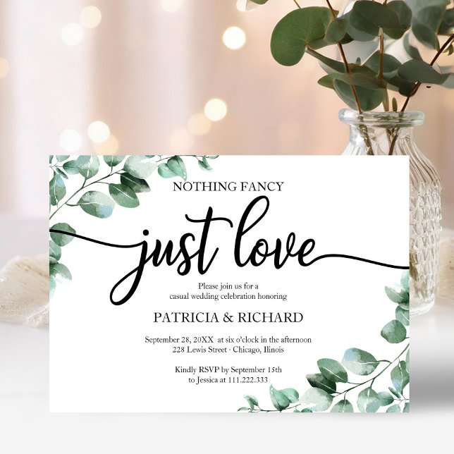 Invitation Rien de fantaisiste, juste un mariage d'amour avec (Créateur téléchargé)