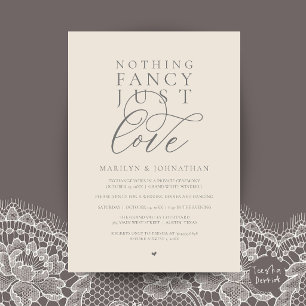 Invitation Rien de Fantastique Juste de l'Amour, Dîner de Réc